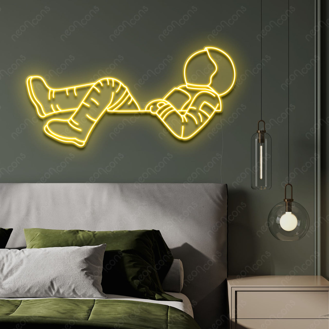 "Lost in Space" LED Neon Sign by Neon Icons