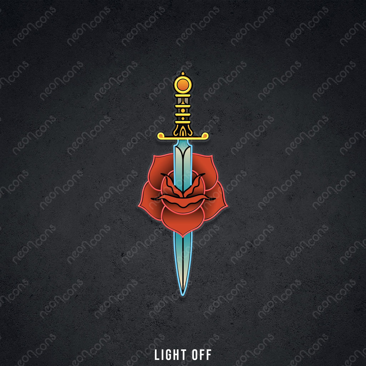 "Love Hurts" LED Neon x Print by Neon Icons