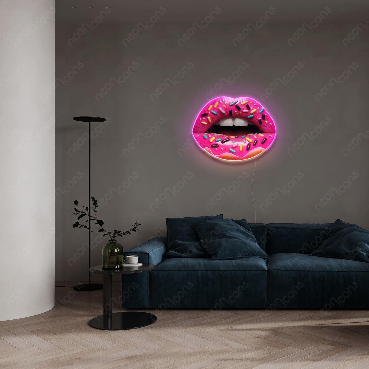 "Sweet Talk" Neon x Acrylic Artwork by Neon Icons