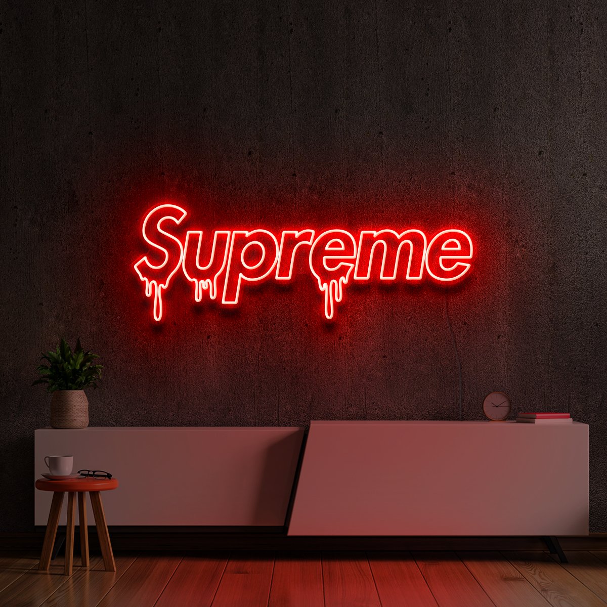 Supreme Drip, LED Neon Sign