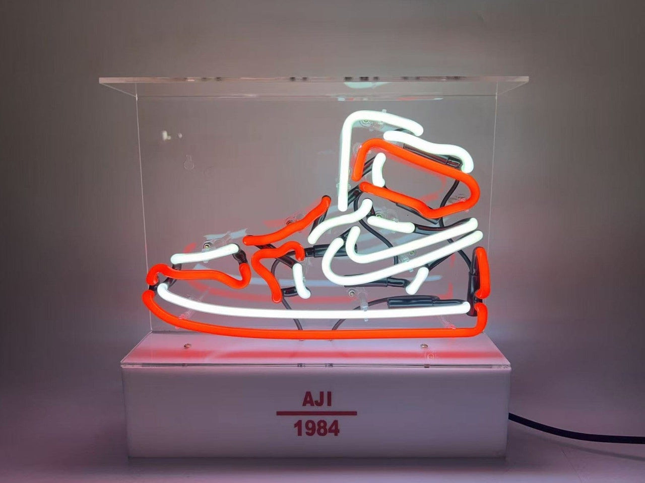 "Air Jordan 1 (1984)" Glass Neon by Neon Icons