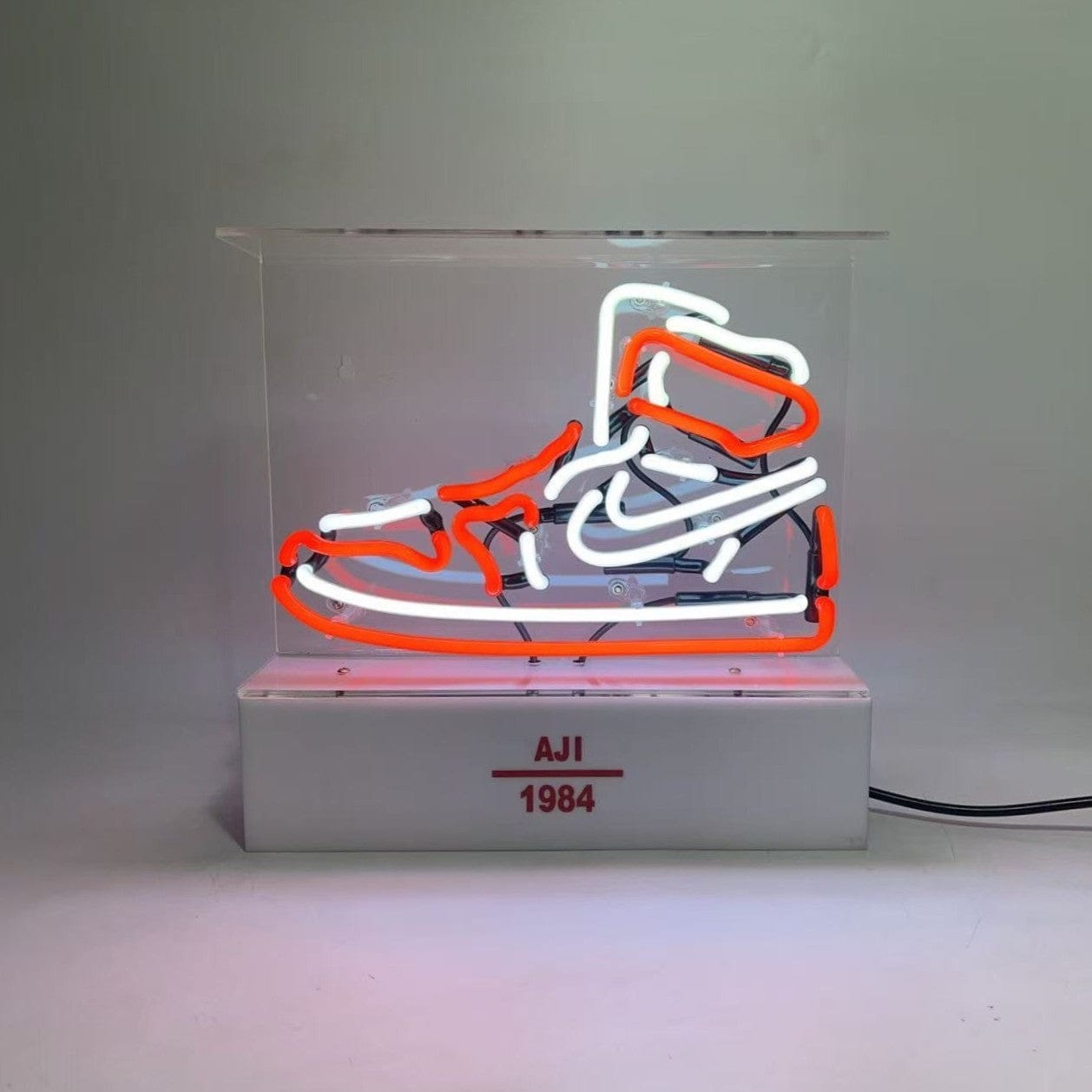 "Air Jordan 1 (1984)" Glass Neon by Neon Icons
