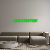 Thumbnail for Custom Neon: 1 INCH EVERYDAY by Neon Icons