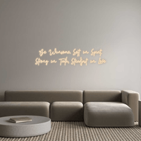 Thumbnail for Custom Neon: Be Winsome. Sof... by Neon Icons