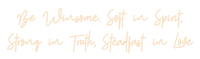 Thumbnail for Custom Neon: Be Winsome. Sof... by Neon Icons