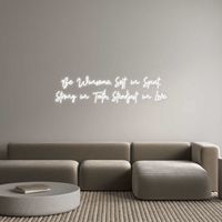 Thumbnail for Custom Neon: Be Winsome. Sof... by Neon Icons
