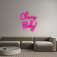 Thumbnail for Custom Neon: Cheers Baby! by Neon Icons