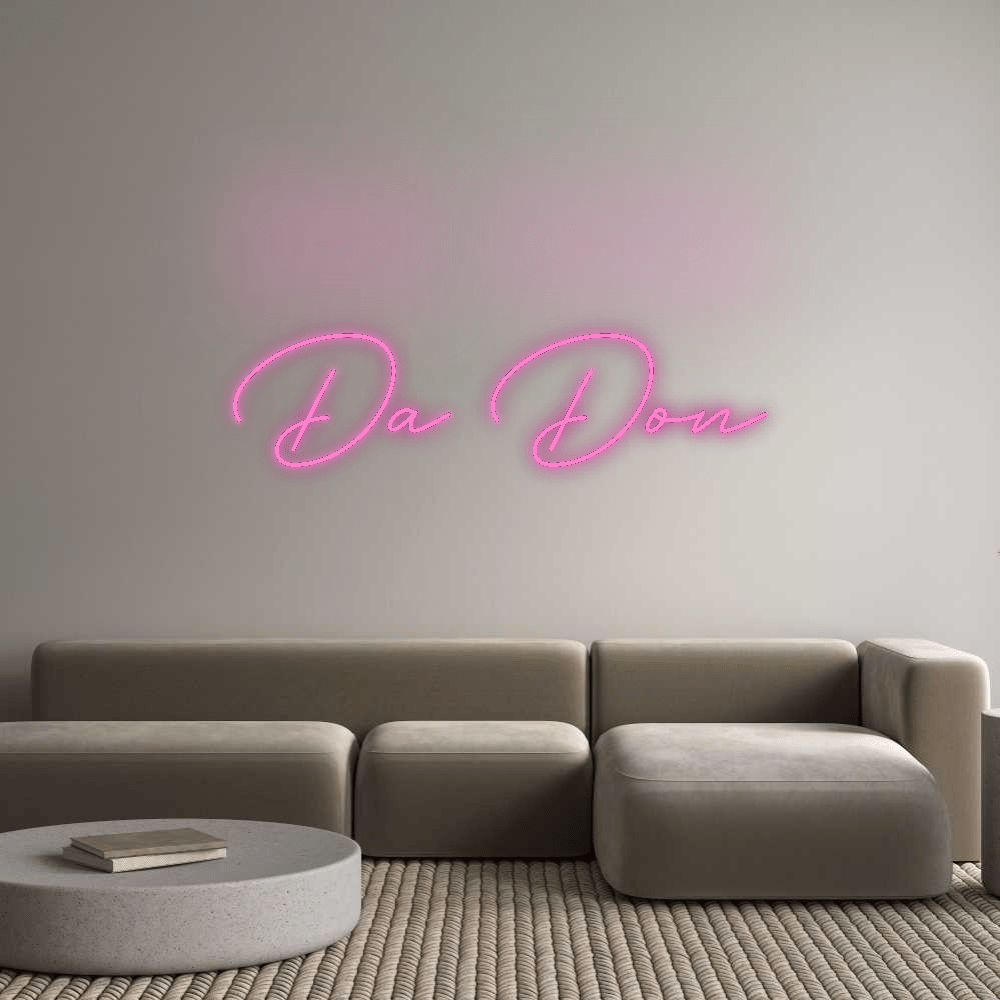 Custom Neon: Da Don by Neon Icons