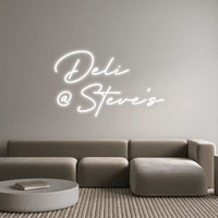 Thumbnail for Custom Neon: Deli @ Steve's by Neon Icons
