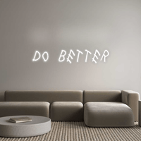 Thumbnail for Custom Neon: DO BETTER by Neon Icons
