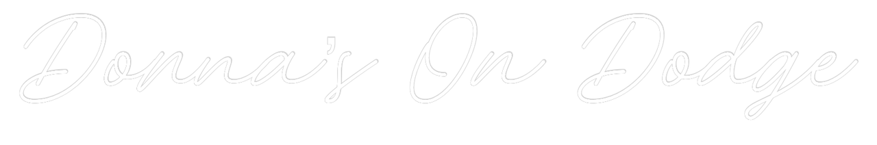 Custom Neon: Donna’s On Do... by Neon Icons