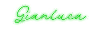 Thumbnail for Custom Neon: Gianluca by Neon Icons