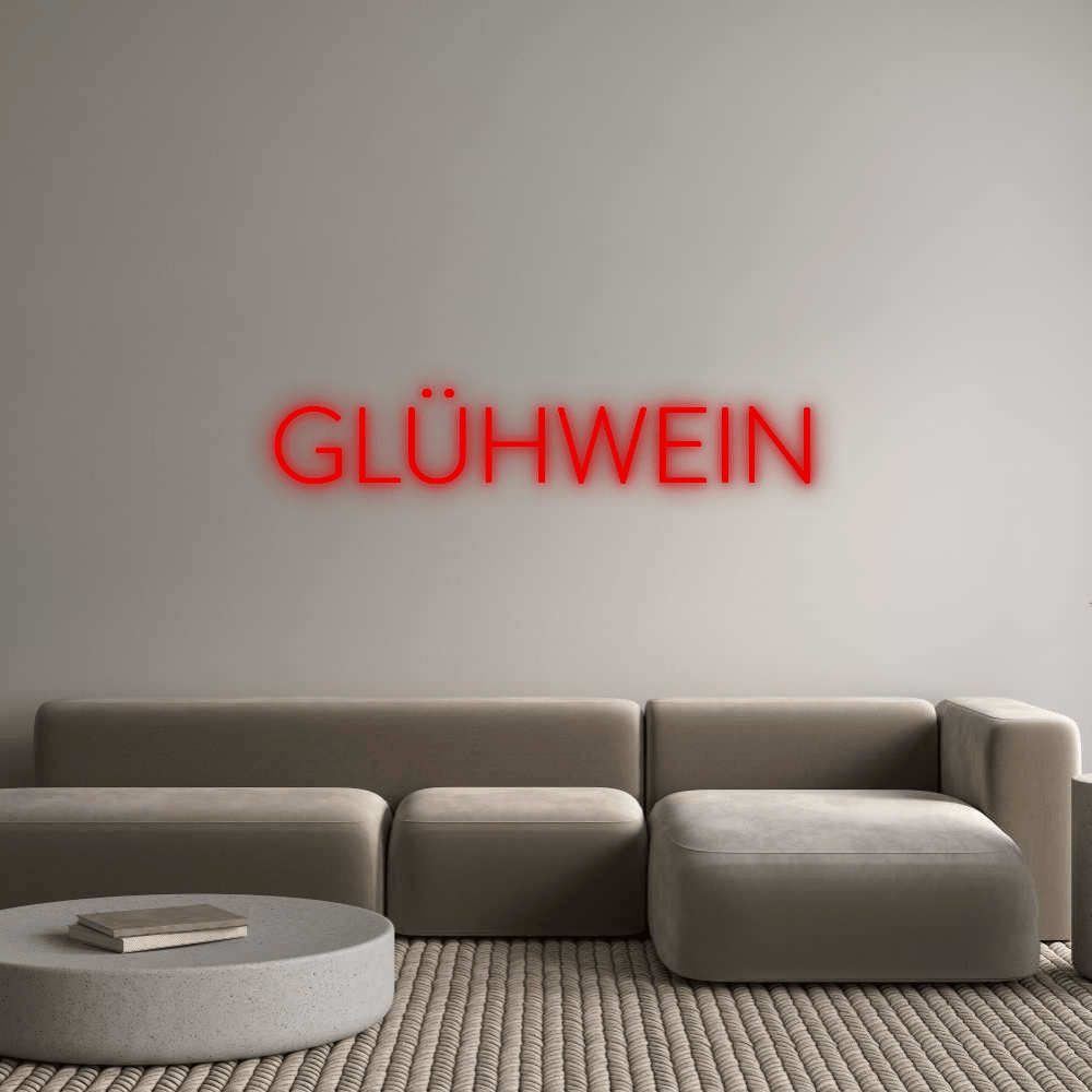Custom Neon: GLÜHWEIN by Neon Icons