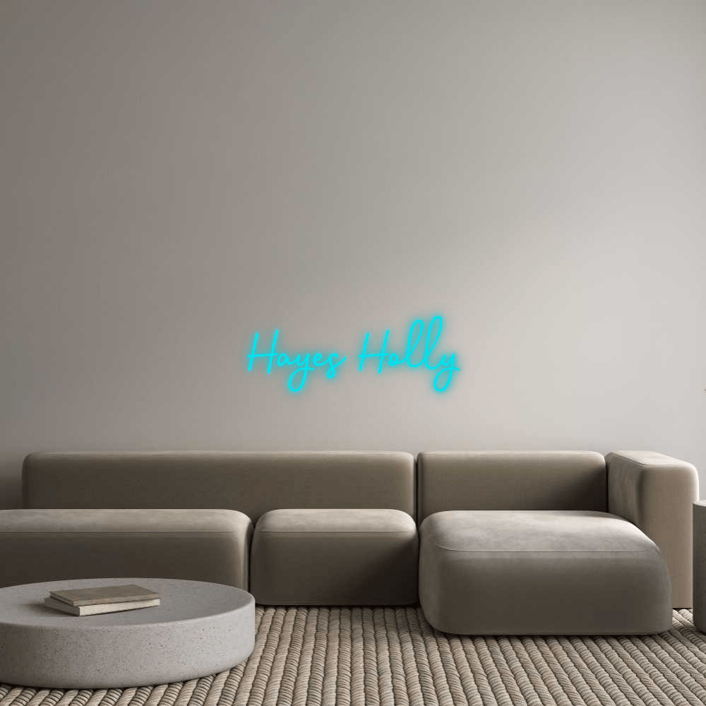 Custom Neon: Hayes Holly by Neon Icons