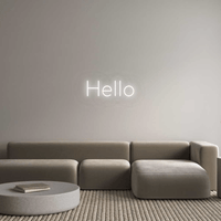 Thumbnail for Custom Neon: Hello by Neon Icons