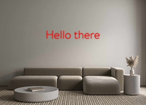 Custom Neon: Hello there by Neon Icons