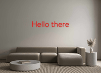 Thumbnail for Custom Neon: Hello there by Neon Icons