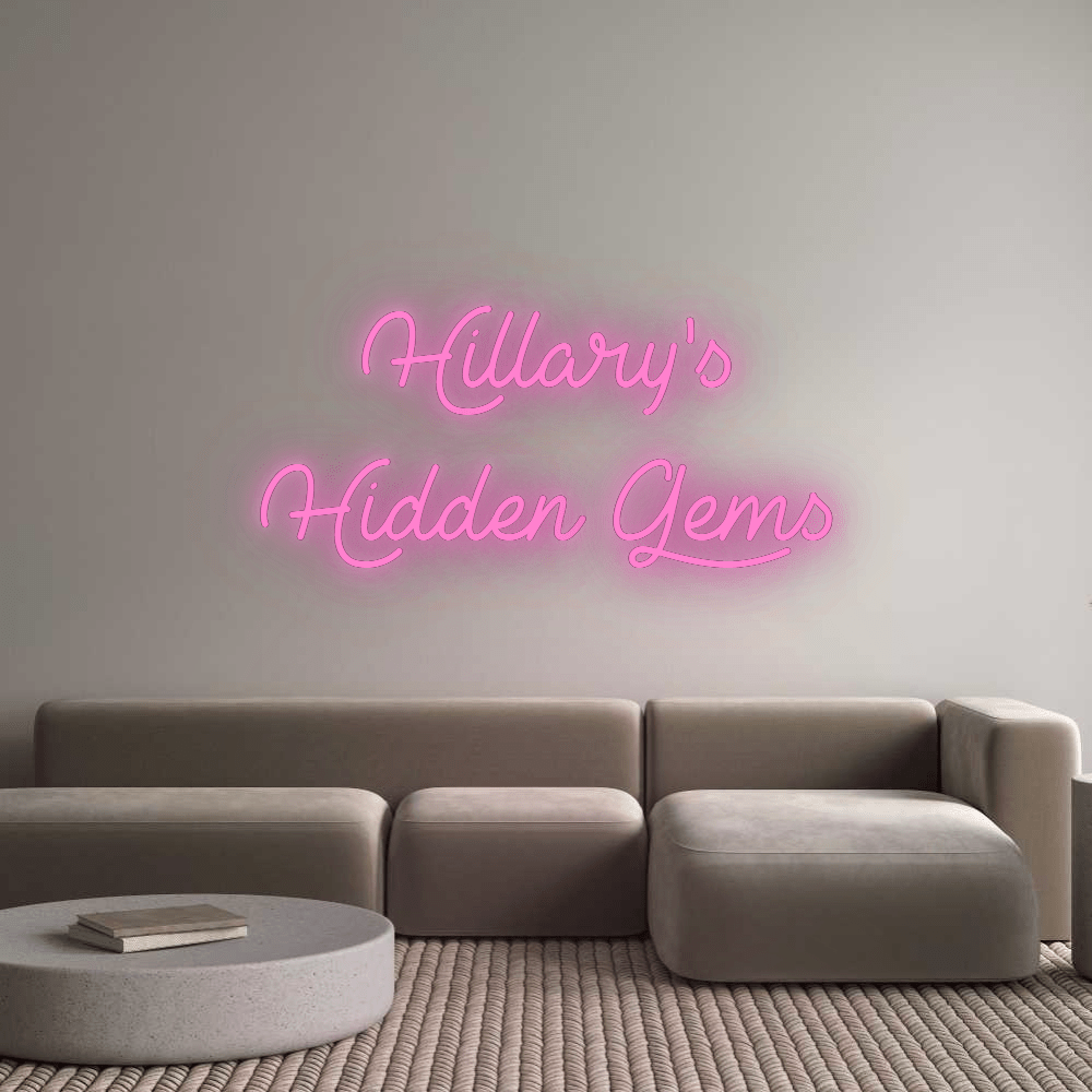 Custom Neon: Hillary's
Hi... by Neon Icons