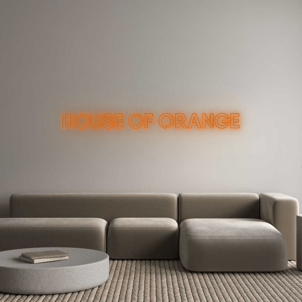 Custom Neon: House of Orange by Neon Icons