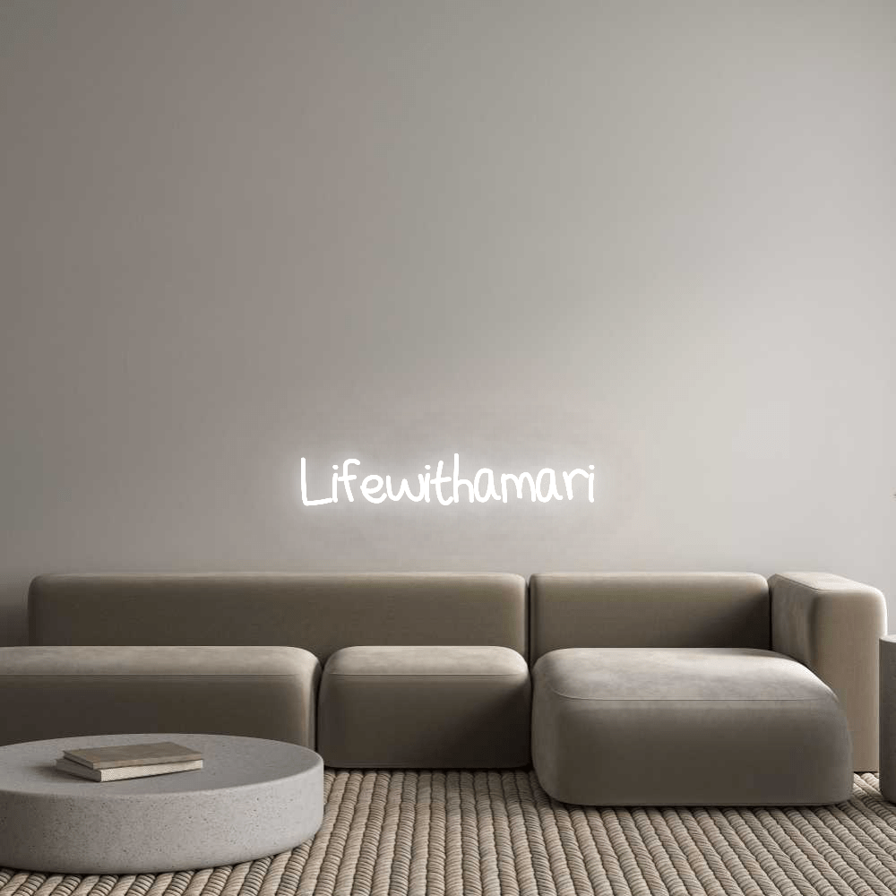 Custom Neon: Lifewithamari by Neon Icons