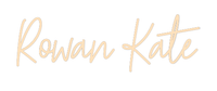 Thumbnail for Custom Neon: Rowan Kate by Neon Icons