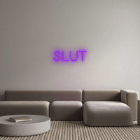 Thumbnail for Custom Neon: SLUT by Neon Icons