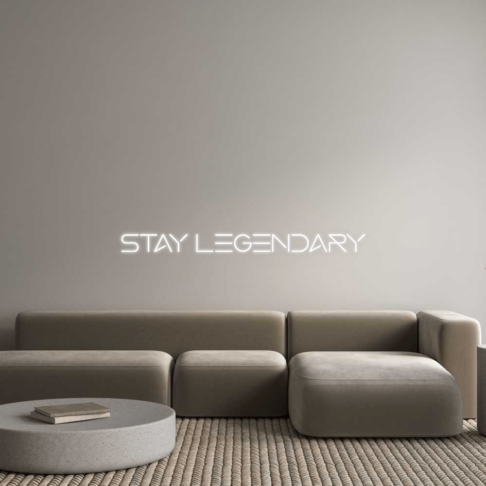 Custom Neon: Stay Legendary by Neon Icons