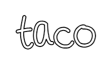 Custom Neon: taco by Neon Icons