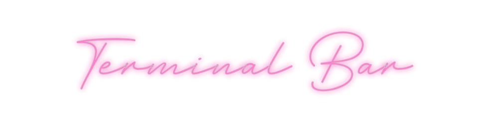 Custom Neon: Terminal Bar by Neon Icons