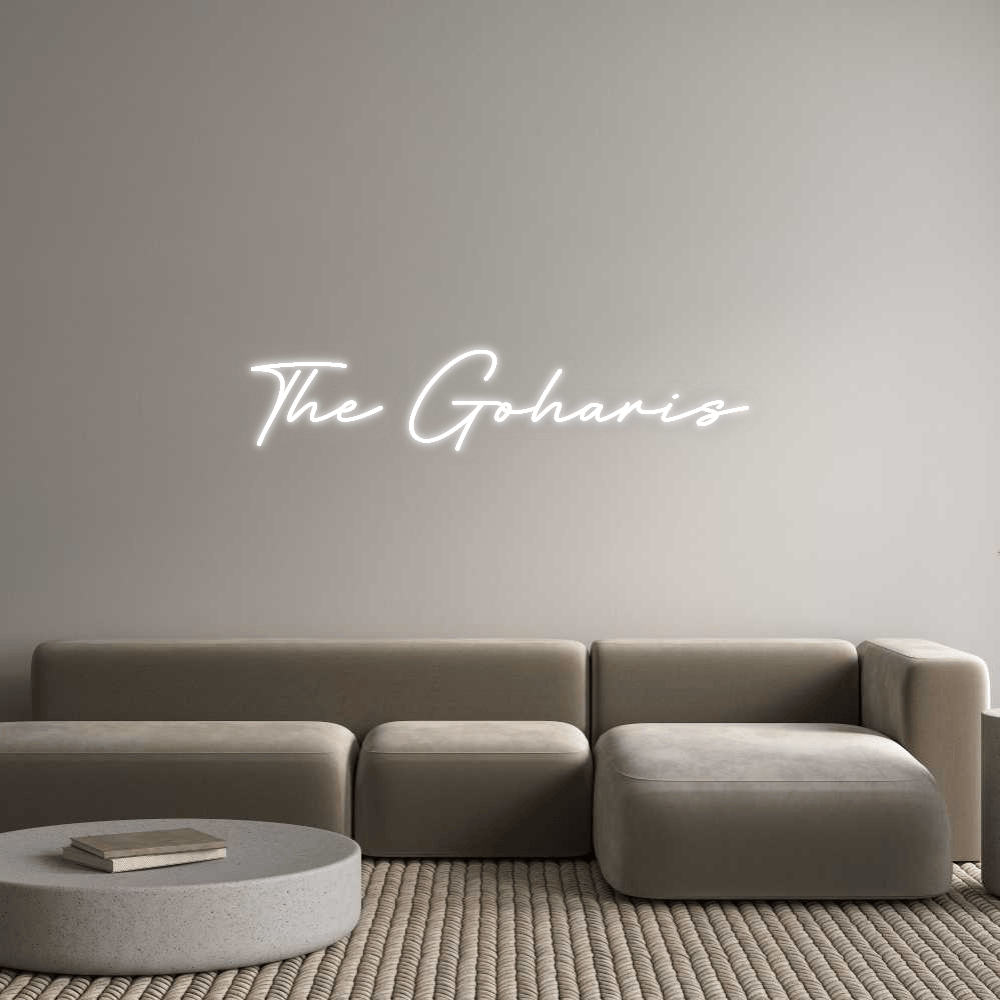 Custom Neon: The Goharis by Neon Icons