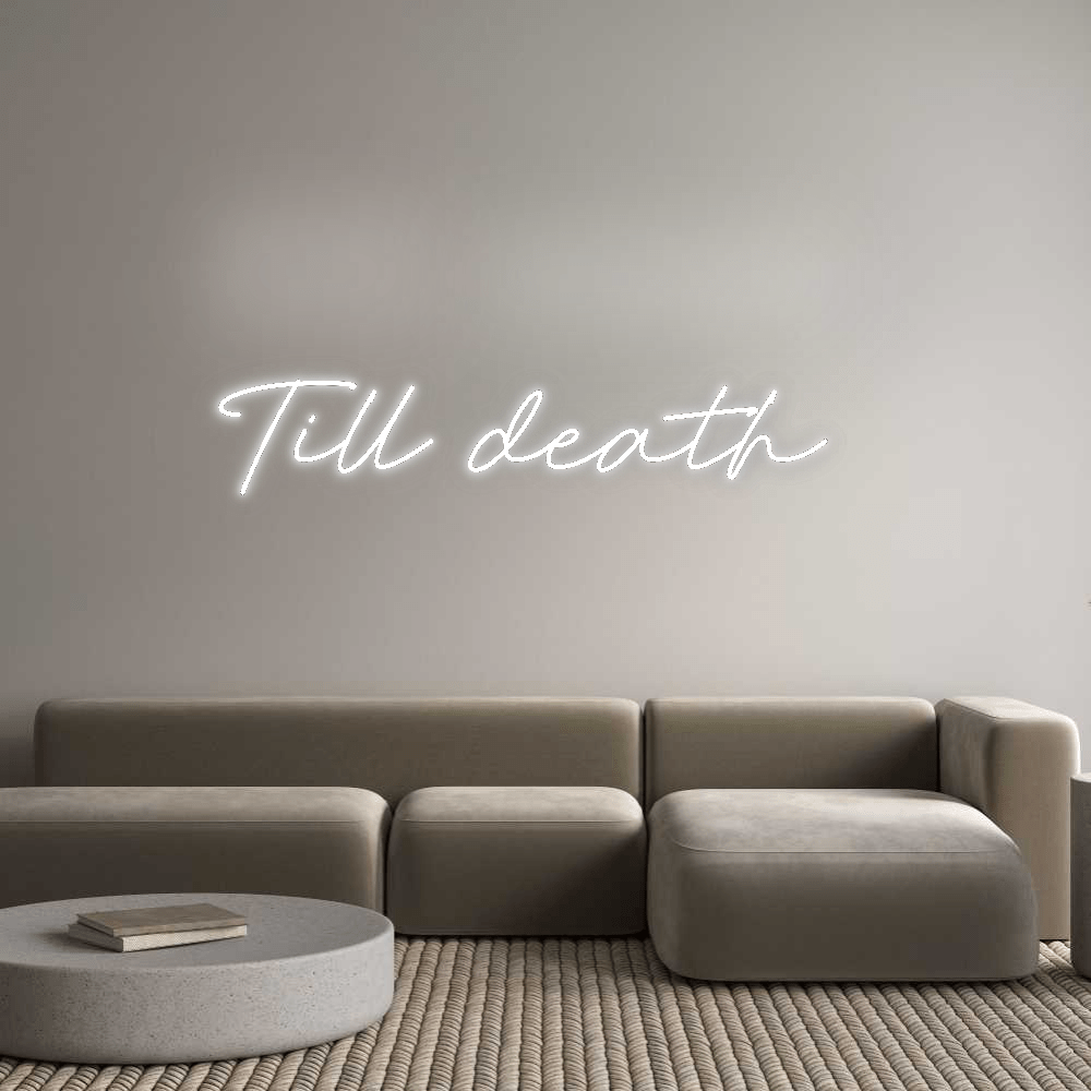 Custom Neon: Till death by Neon Icons