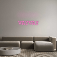 Thumbnail for Custom Neon: VAYVAY by Neon Icons