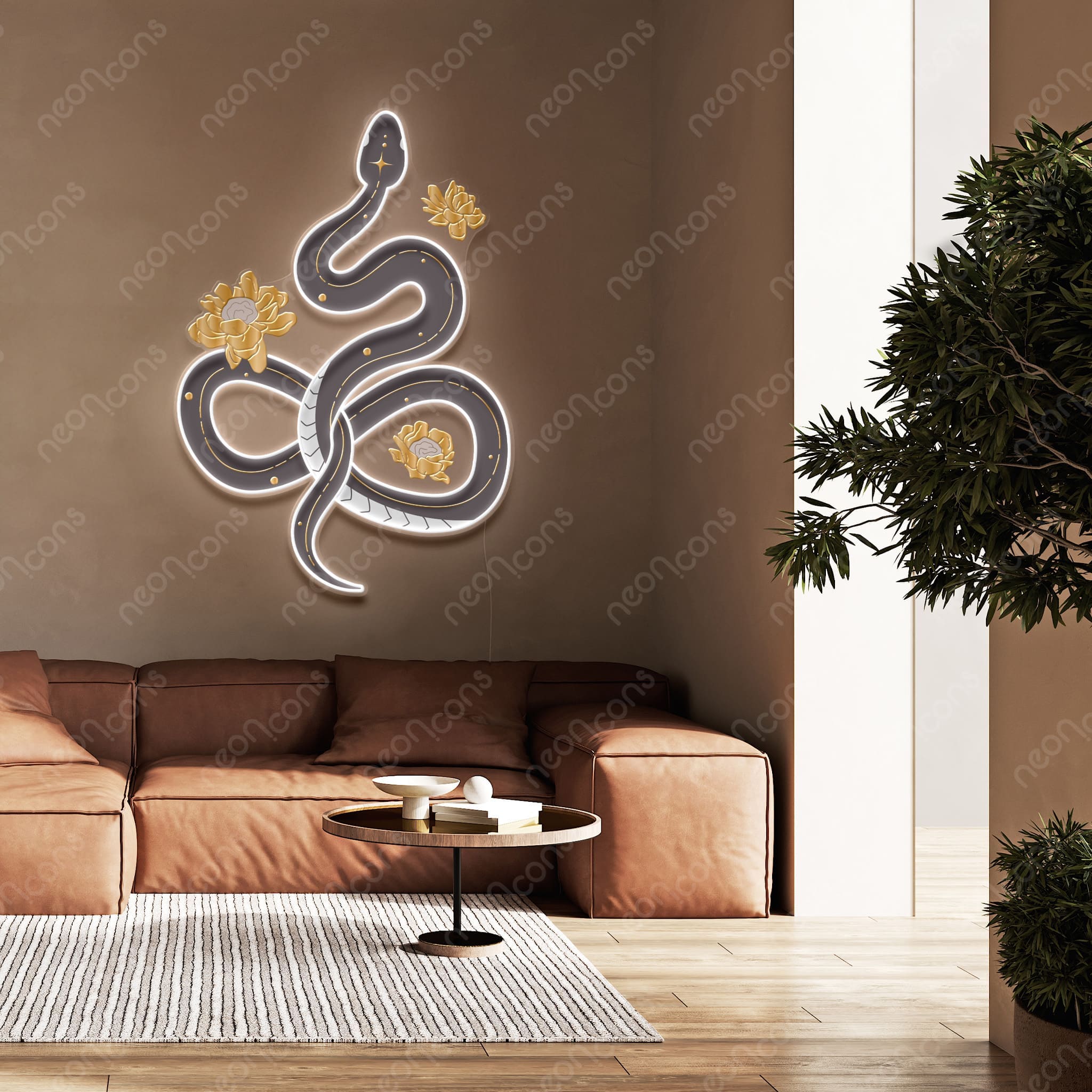 Floral Serpent