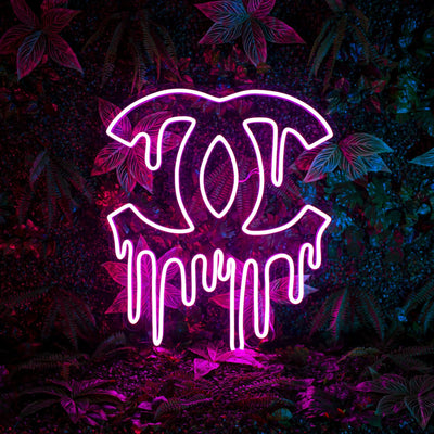 "Chanel Drip" Neon Sign by Neon Icons