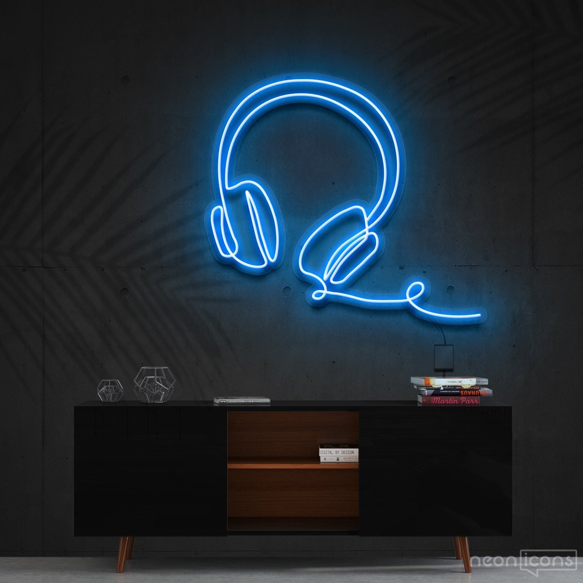 Headphones Line Art