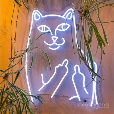 "Mr. Bad Cat" Neon Sign by Neon Icons