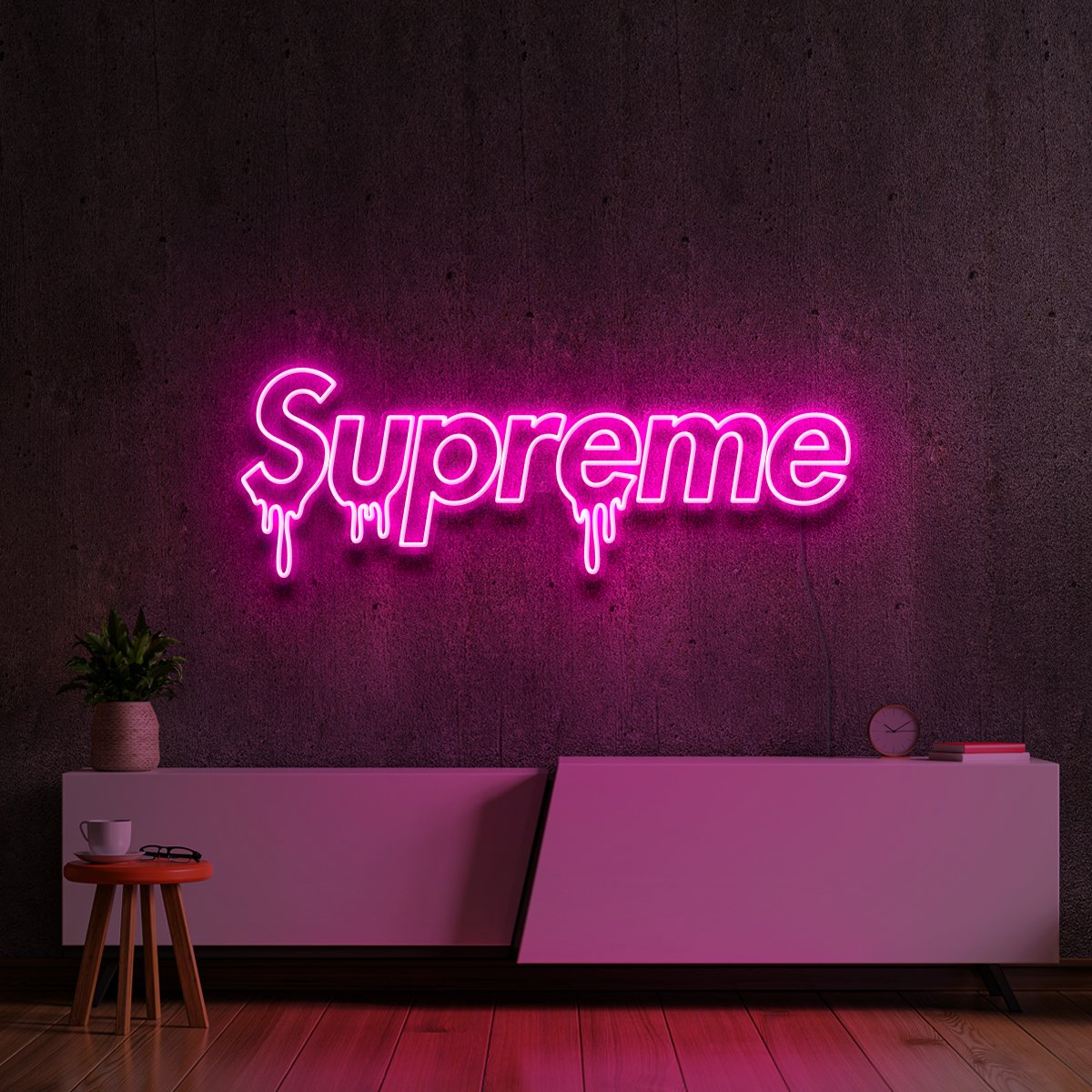 Supreme Drip' Neon Sign