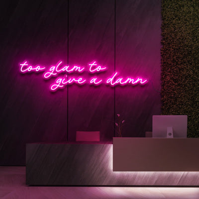 Elegant Orchid LED Neon Light Sign for Salons and Spas